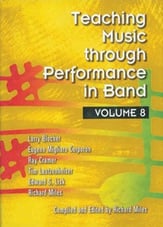Teaching Music Through Performance in Band, Vol. 8 book cover